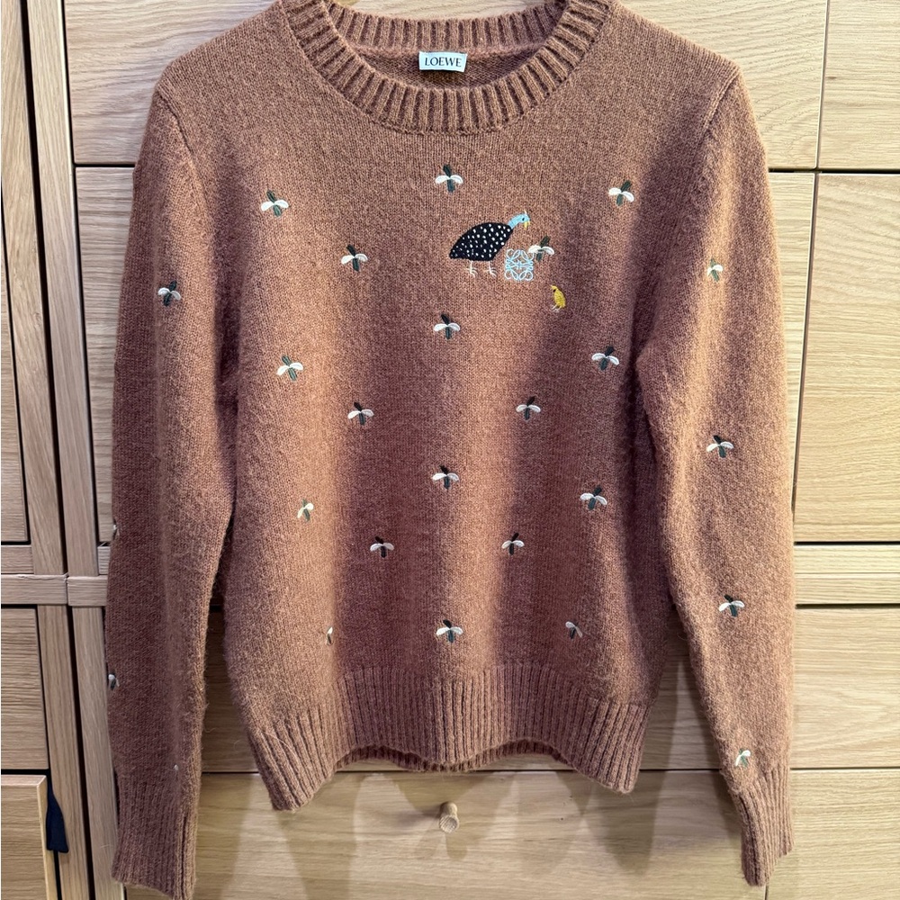 Loewe wool bird sweater